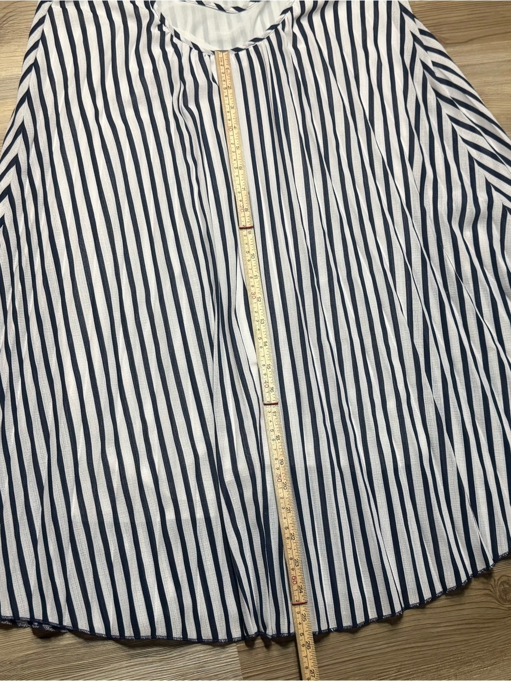 Mystree Striped Navy and White dress - Picture 5 of 7